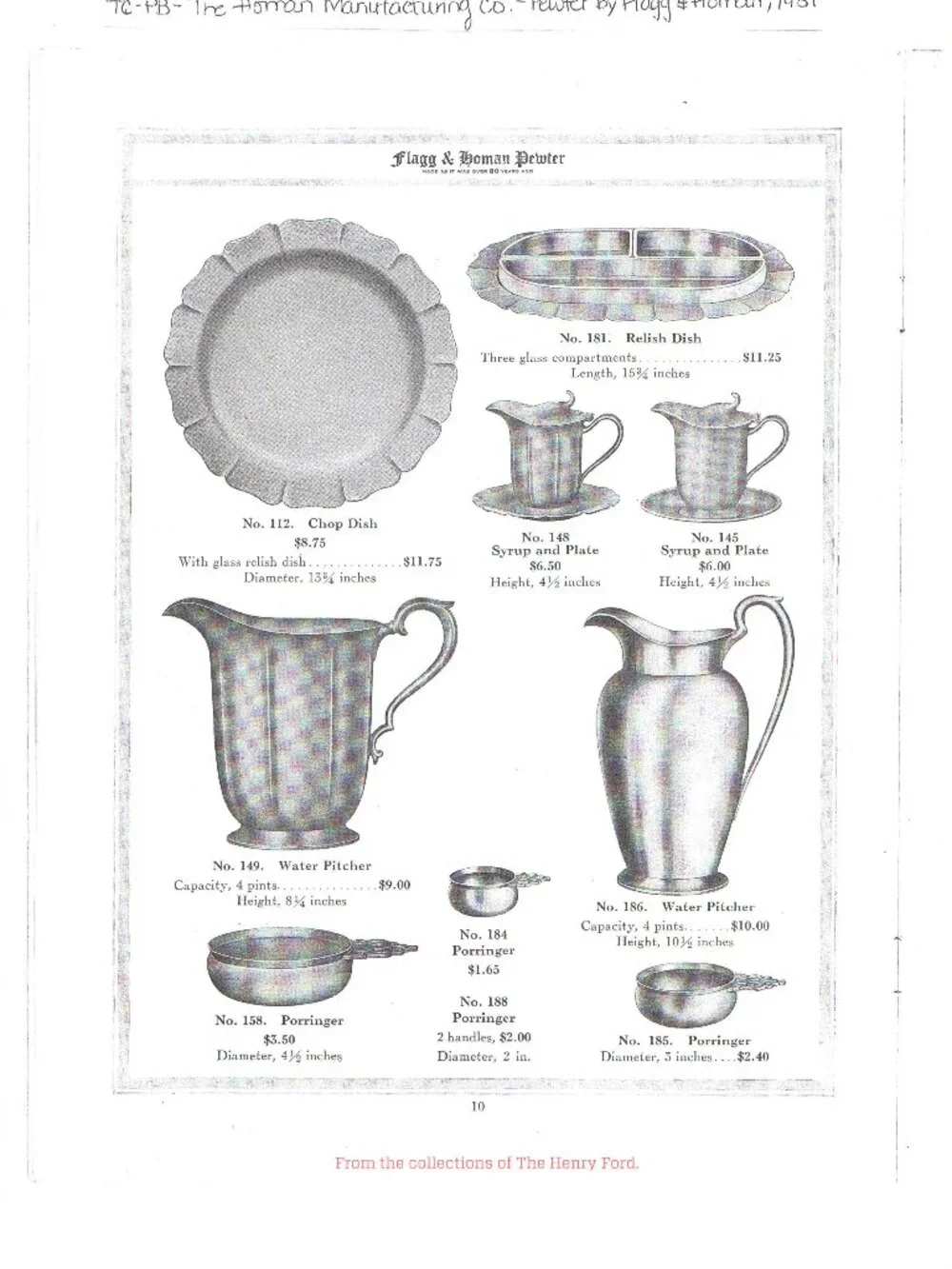 Vintage Flagg & Homan of Cincinnati #184‎ - 2